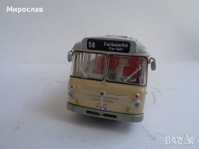 1:72 BUSSING SENATOR 1964 КОЛИЧКА АВТОБУС РЕТРО МОДЕЛ, снимка 3 - Колекции - 46530999