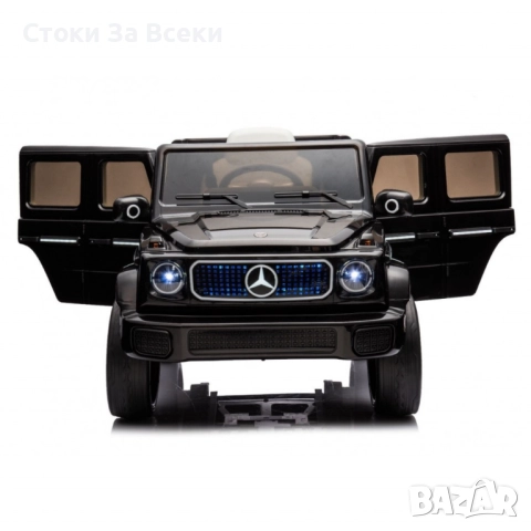 Mercedes EQG Electric детски джип 12V с меки гуми 4x4
