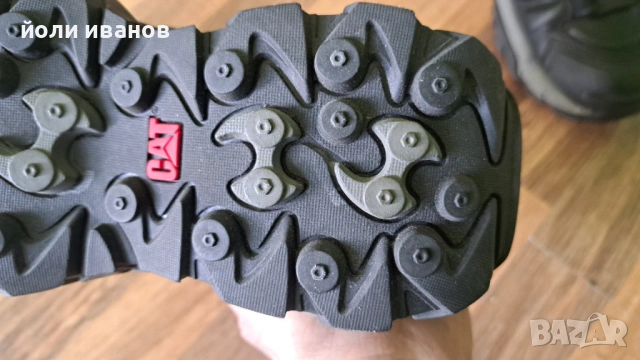 Katerpilar-CAT-кожени брутални обувки 40 номер, снимка 5 - Маратонки - 53783783