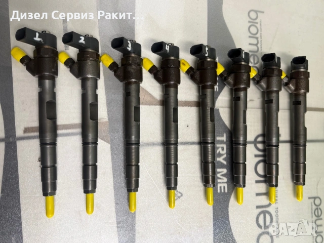 Дюзи за Audi A8 D3  4,0tdi 0445110158, снимка 2 - Части - 54000775