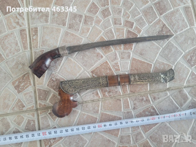 Нож, кама, кинжал, лада, снимка 6 - Антикварни и старинни предмети - 50990789