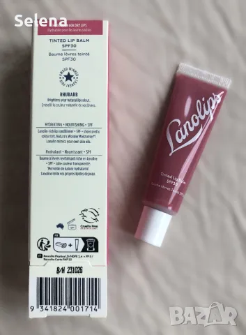 Балсам за устни Lanolips Tinted Lanolin Lip Balm SPF30, снимка 3 - Козметика за лице - 48719255