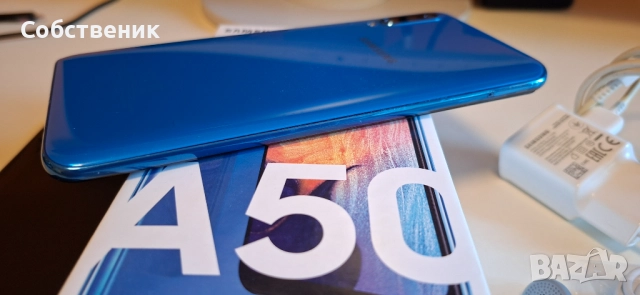 samsung a50 sm-a505fn/ds телефон смартфон кабел адаптер зарядно гръб протектор, снимка 15 - Samsung - 52949216