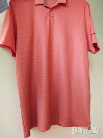 тениска Nike- Golf- dri fit-размер M- оранжев, снимка 12 - Тениски - 53850942