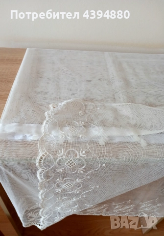 Малко перде от дантела , снимка 6 - Пердета и завеси - 52142351