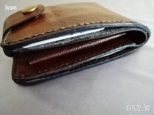 мъжки портфейл /ръчна изработка/, снимка 5 - Портфейли, портмонета - 51615079