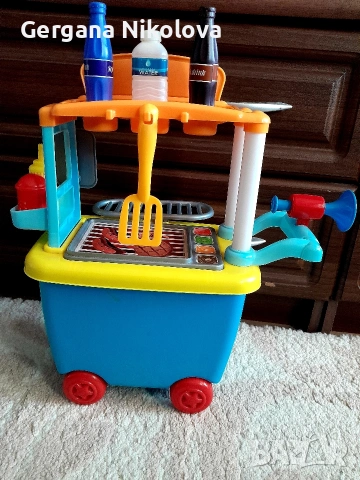 Барбекю с прибори, снимка 2 - Прибори за хранене, готвене и сервиране - 53125964