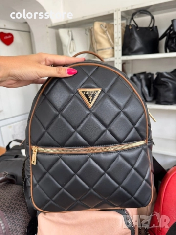 Черна раница Guess/SG110x, снимка 2 - Раници - 51680692