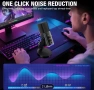 Микрофон с RGB за компютър, конзола, снимка 4