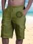 Мъжки къси карго панталони с много джобове, 15цвята , снимка 15