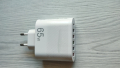 65W Бързо зареждащо зарядно устройство/адаптер с 5 USB порта, снимка 2