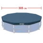 Покривало за басейн - 305см - Intex Metal Frame Pool, снимка 2