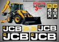 JCB 3CX стикери надписи , снимка 3