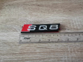 Предна решетка сребриста емблема Audi Ауди SQ8, снимка 2