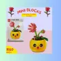 Конструктор, Mini Blocks 63 части, снимка 3