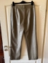 Нов елегантен кожен кожа панталон висока талия Zara zara Зара Р, снимка 6