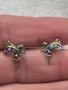 малки сребърни обеци , снимка 3