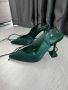 Дамски високи обувки с връзки в зелен цвят, 39 номер, снимка 7