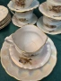 Руски порцелан-нов рядък сервиз Птици, Коростен, СССР, снимка 4