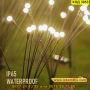 Водоустойчиви декоративни лампички за градина Светулки със соларен панел - КОД 3953, снимка 4