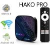 TV box HAKO Pro, 2/16Gb, Android TV 11, Dual WIFI, NETFLIX and Google Certificated, снимка 1 - Плейъри, домашно кино, прожектори - 45389762