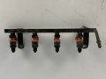 Горивна рейка с дюзи Chevrolet Matiz (98-04) 1.0i 4цилиндъра 96518620, снимка 2