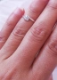 Нежен и елегантен сребърен пръстен - модел КR464, снимка 4