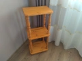 Дървена етажерка на три нива !!!, снимка 1
