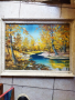 Картина - Есен гваш- темпера, снимка 1