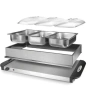 Електрически нагревател за бюфет 2 в 1 - винаги топла храна, снимка 1