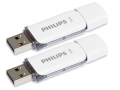Philips Snow Edition 2.0 USB Флаш памет 2 бр х 32GB, снимка 2