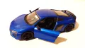 2020 Audi R8 Coupe, Blue - Kinsmart 5422 - 1:36, снимка 2