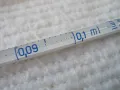 Стъклена пипета 0.01 - 0.1ml BRAND W.GERMANY, снимка 5