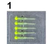 Силикони за костур, пъстърва, бас - комплект с микро джиг глава, снимка 2