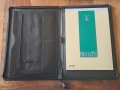 папка за документи естествена кожа черна с цип А4 внос от Италия , снимка 8
