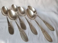Комплект посребрени лъжици, снимка 1