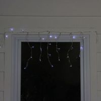 Светеща LED завеса за външен монтаж, 100% водо и влаго защитена, снимка 2 - Други - 45470129