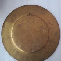 Медна чиния, снимка 2 - Антикварни и старинни предмети - 45477947