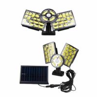 Соларна индукционна улична лампа,външен сензор за слънчево движение с дистанционно управление, снимка 3 - Соларни лампи - 45712707