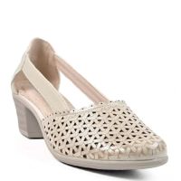 Дамски лятни обувки с нисък ток , снимка 2 - Дамски обувки на ток - 45444956