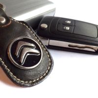Автомобилен кожен ретро ключодържател / за Citroen Ситроен / стилни елегантни авто аксесоари модели, снимка 2 - Аксесоари и консумативи - 45569893