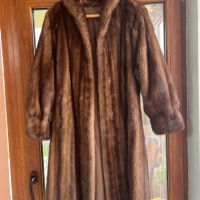 НОВ стилен визон/палто с цели кожи, снимка 3 - Други - 45433364