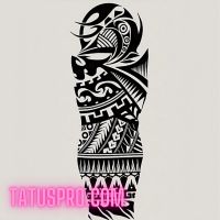 Временна татуировка "Warrior's Spirit" | Бърза доставка | Tatuspro.com, снимка 3 - Други - 45370322