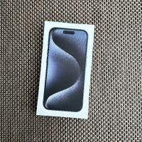 НЕРАЗПЕЧАТАН! 512Gb *ЛИЗИНГ iPhone 15 Pro Blue Titanium /Айфон ГАРАН, снимка 1 - Apple iPhone - 45336298