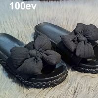 Нежни дамски чехли на лека платформа от 36 до 41 номер - 3 налични цвята, снимка 3 - Чехли - 45918182
