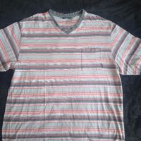 Мъжка памучна тениска с къс ръкав, голям размер XXL, снимка 3 - Тениски - 45307036