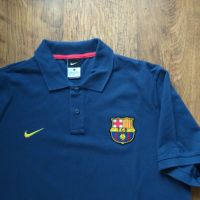 Nike Barcelona - страхотна мъжка тениска Л, снимка 2 - Тениски - 45082649