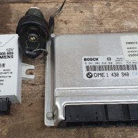 Компютър двигател бмв е46 316 318м43 комплект ключ ews ключалка bmw e46 Bosch 0261204420 DME 1430940, снимка 1 - Части - 45858293