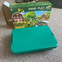 Aliex Magic Play Sand Set Комплект кутия с пясък и аксесоари за ферма, играчка за деца 3-8 г., снимка 8 - Образователни игри - 45495760