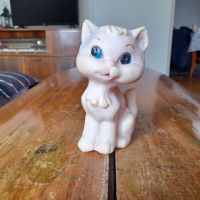 Стара гумена играчка,коте,котка #10, снимка 1 - Други ценни предмети - 45208948